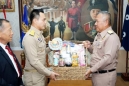 ผู้บัญชาการฐานทัพเรือสัตหีบ รับการเยี่ยมคำนับจาก สมาชิกสภาผู้แทนราษฎร จังหวัดชลบุรี