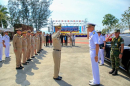 ฐานทัพเรือสัตหีบ ร่วมพิธีวันวีรกรรมทหารเรือไทยในยุทธนาวีที่เกาะช้าง จังหวัดตราด